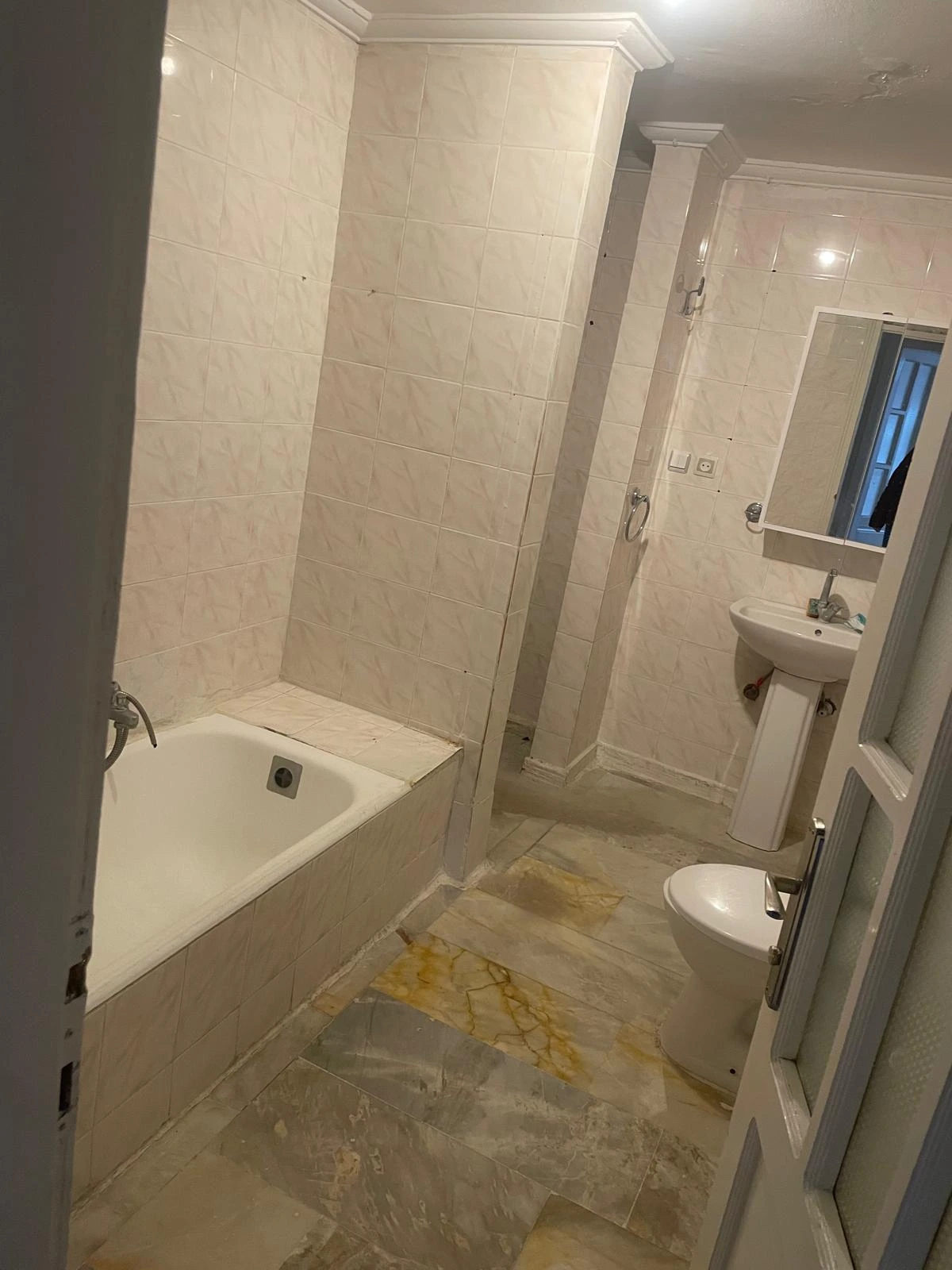 İbrahimli daire mevcut banyo fotoğrafı