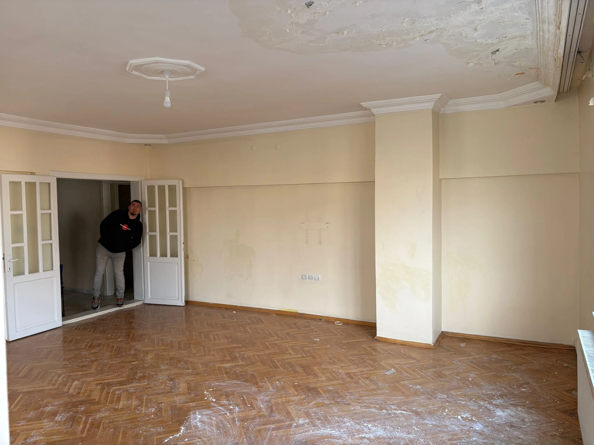 İbrahimli daire mevcut salon fotoğrafı